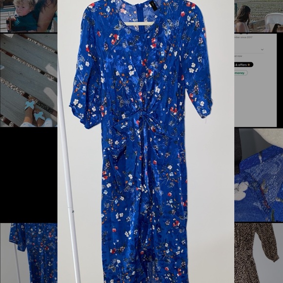 ASOS Dresses Asos Royal Blue Dress Poshmark